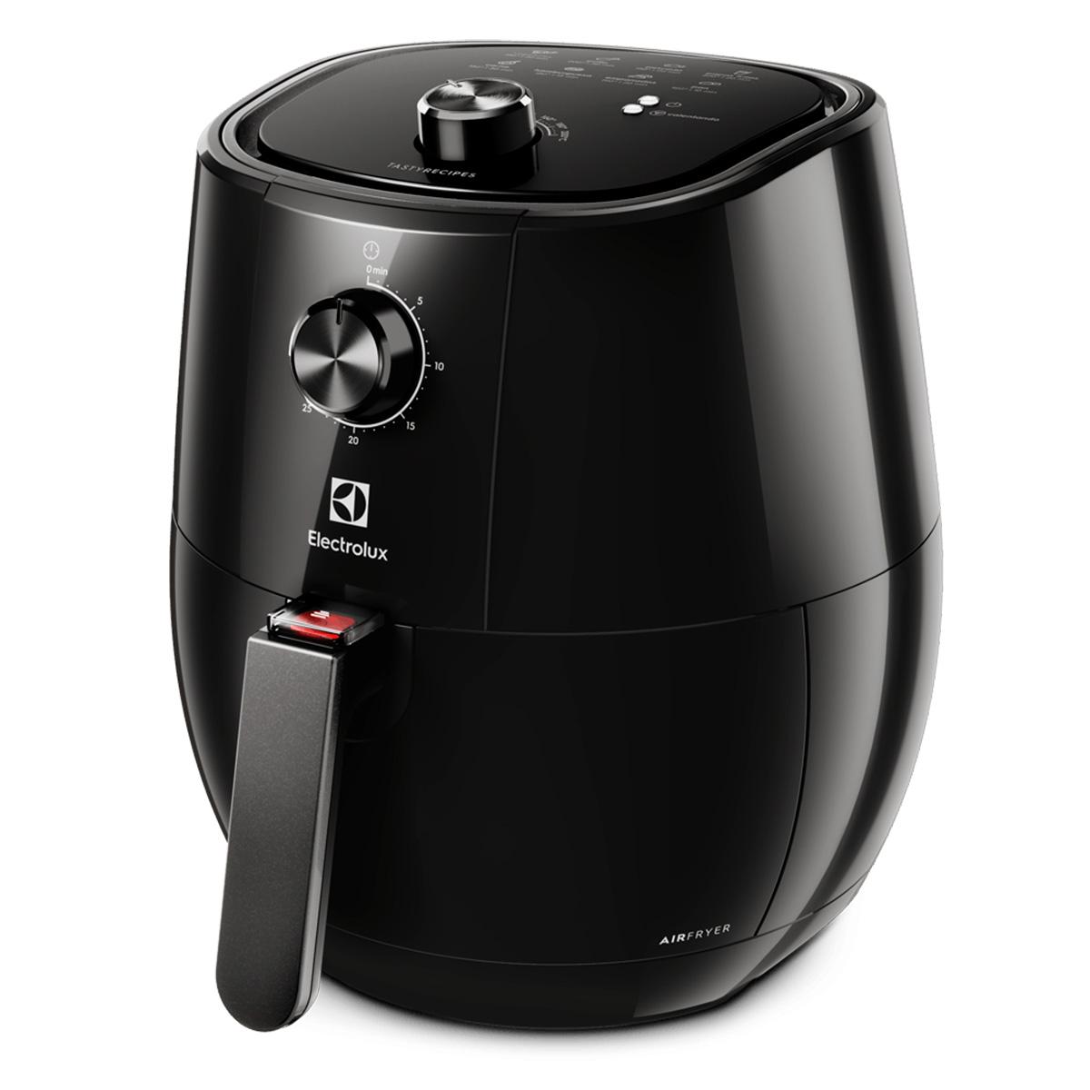 Freidora Electrolux Efficient EAF101 Analogica 1400w 3.2L, Negra